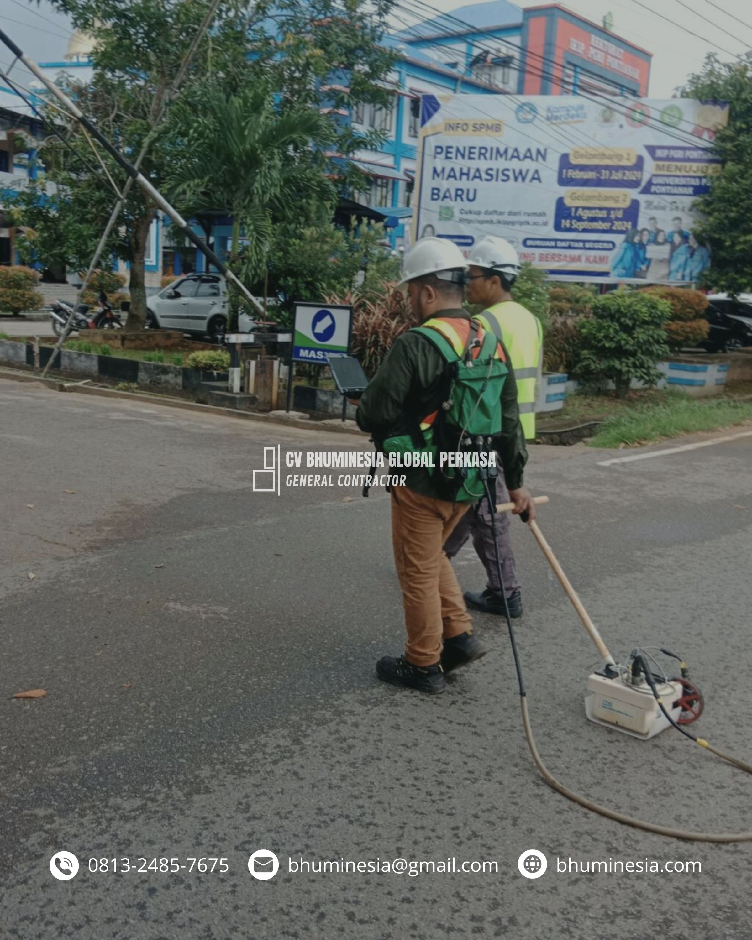 Survey Tanpa Galian untuk Deteksi Struktur Bawah Permukaan Secara Cepat dan Akurat