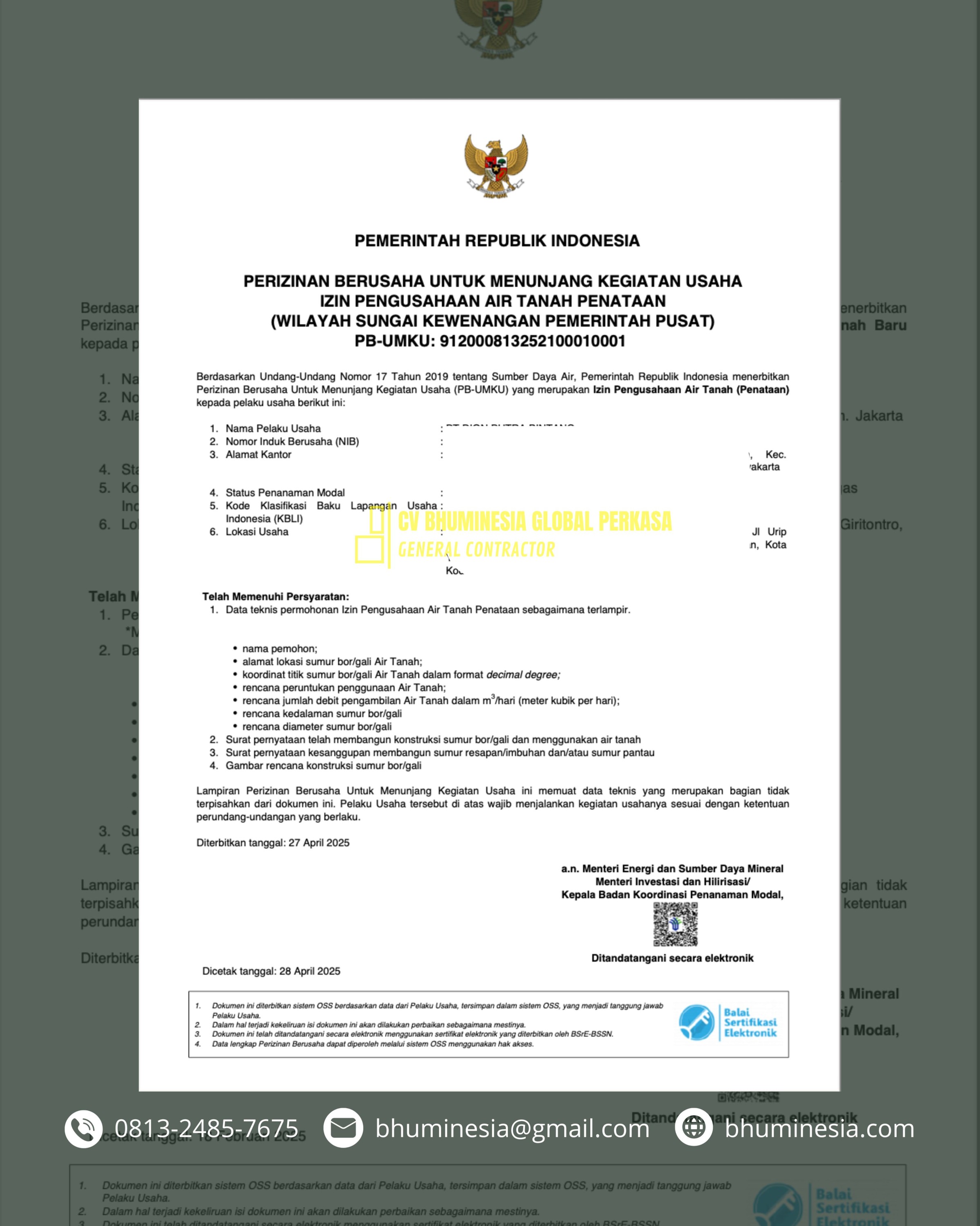 Pendampingan Administrasi Legal untuk Kelancaran Proyek dan Kepatuhan Regulasi